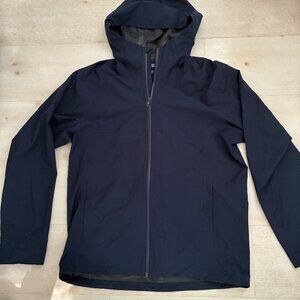 Uniqlo BLOCKTECH Men's Parka Navy Blue Size Large